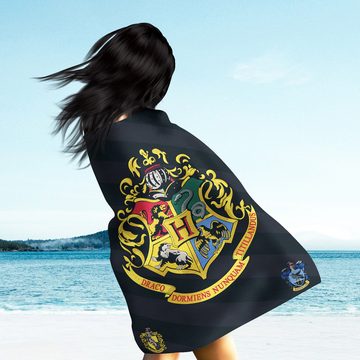 Kinderdecke Harry Potter Hogwarts 150 x 200 weich und kuschelig Coral Fleecedecke, BERONAGE
