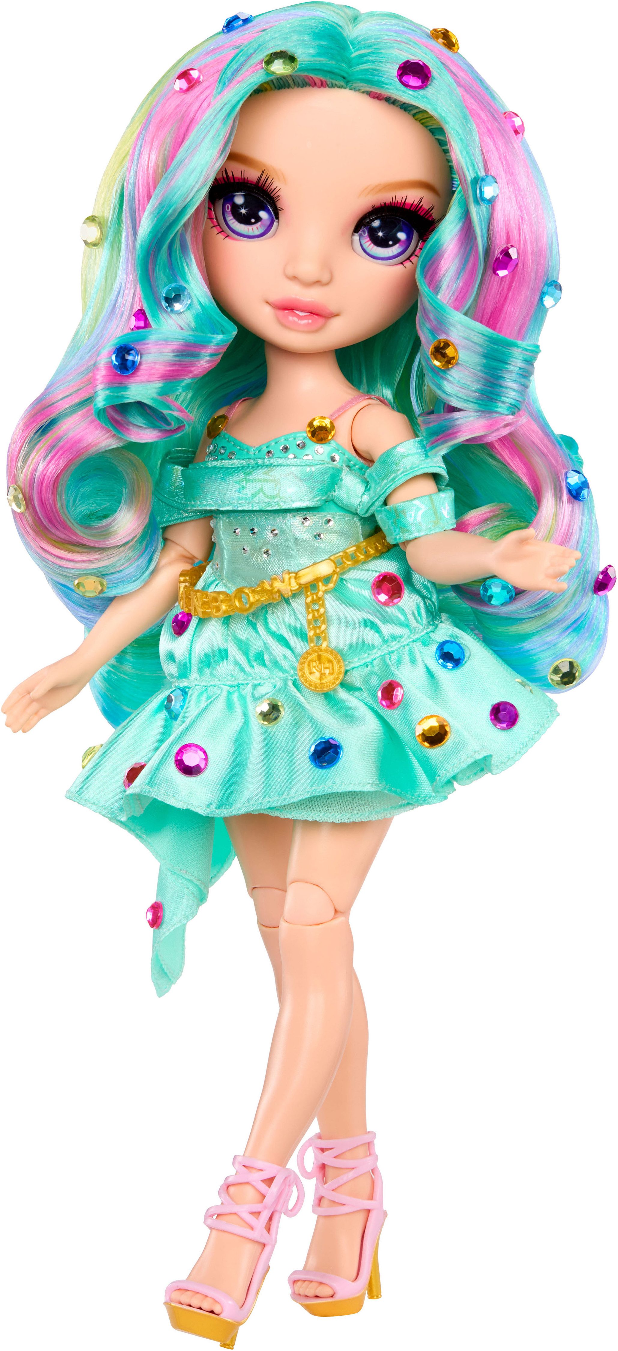 Rainbow High Anziehpuppe Rainbow High Be Dazzling Fashion Dolls- Celine Turquoise