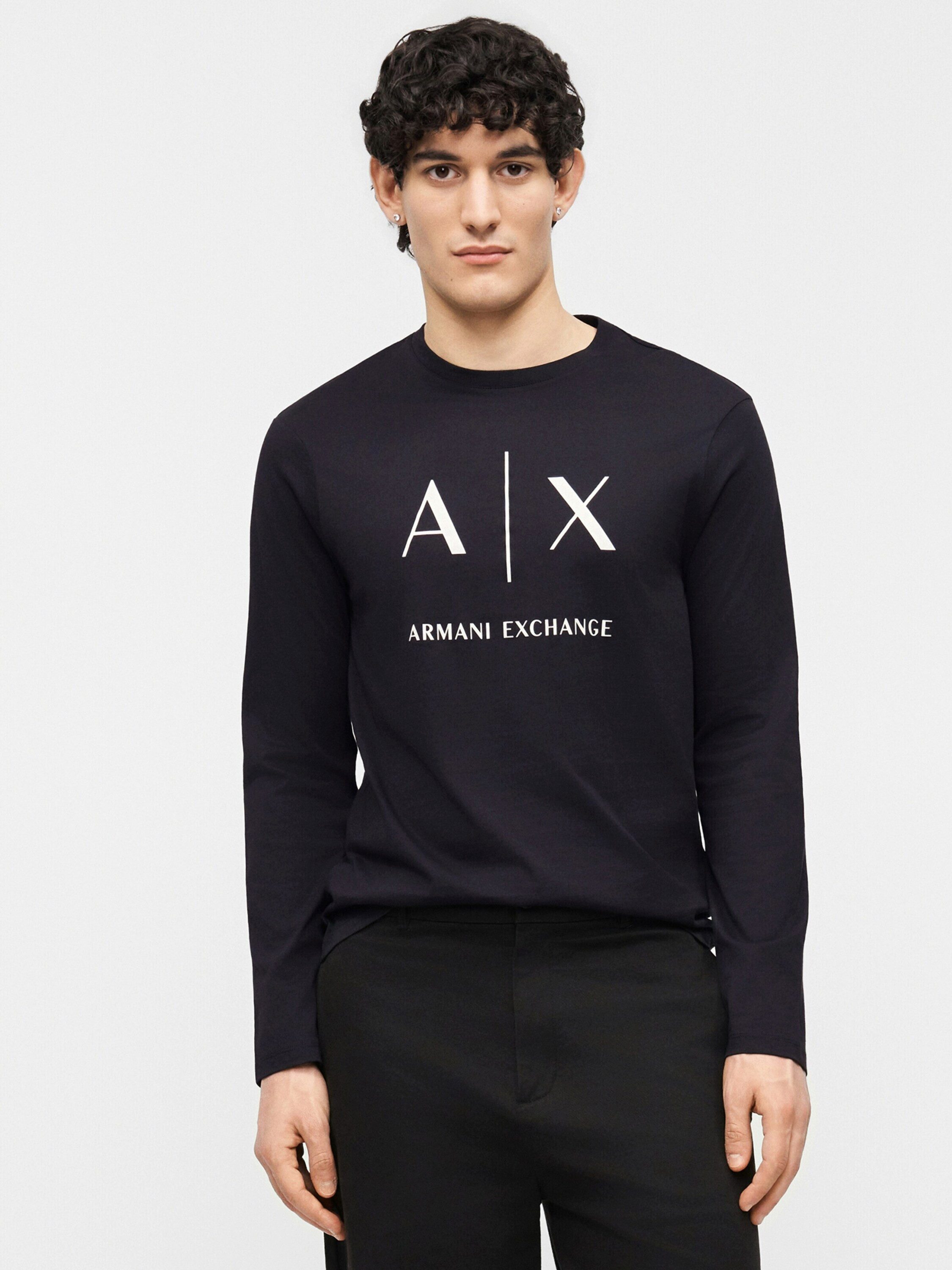 ARMANI EXCHANGE Langarmshirt (1-tlg)