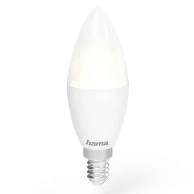 Hama Smarte LED-Leuchte »Smarte LED Glühbirne E14 ohne Hub 2700K - 6500K Typ Kerze 5,5W«