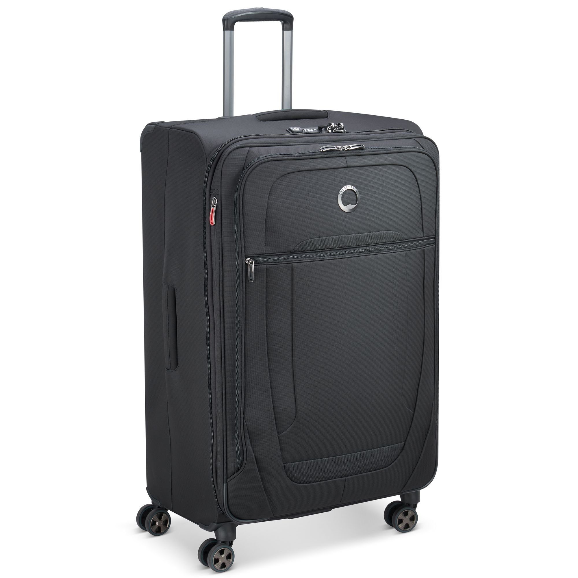 Delsey Paris Weichgepäck-Trolley Helium Dlx, 4 Rollen, Polyester
