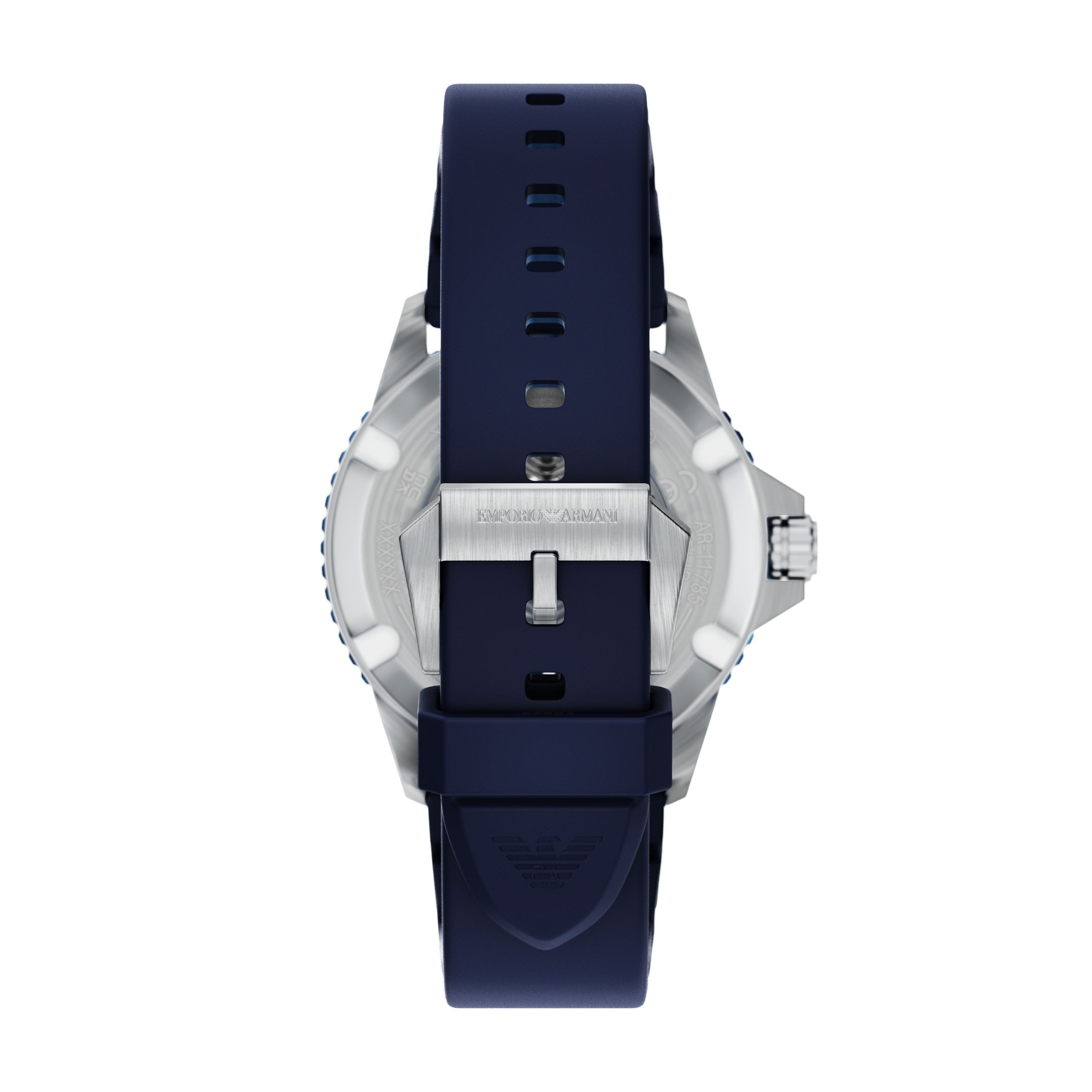 Emporio Armani Solaruhr WORLD EXPLORER AR11785, Armbanduhr, Herrenuhr, Silikonarmband, analog
