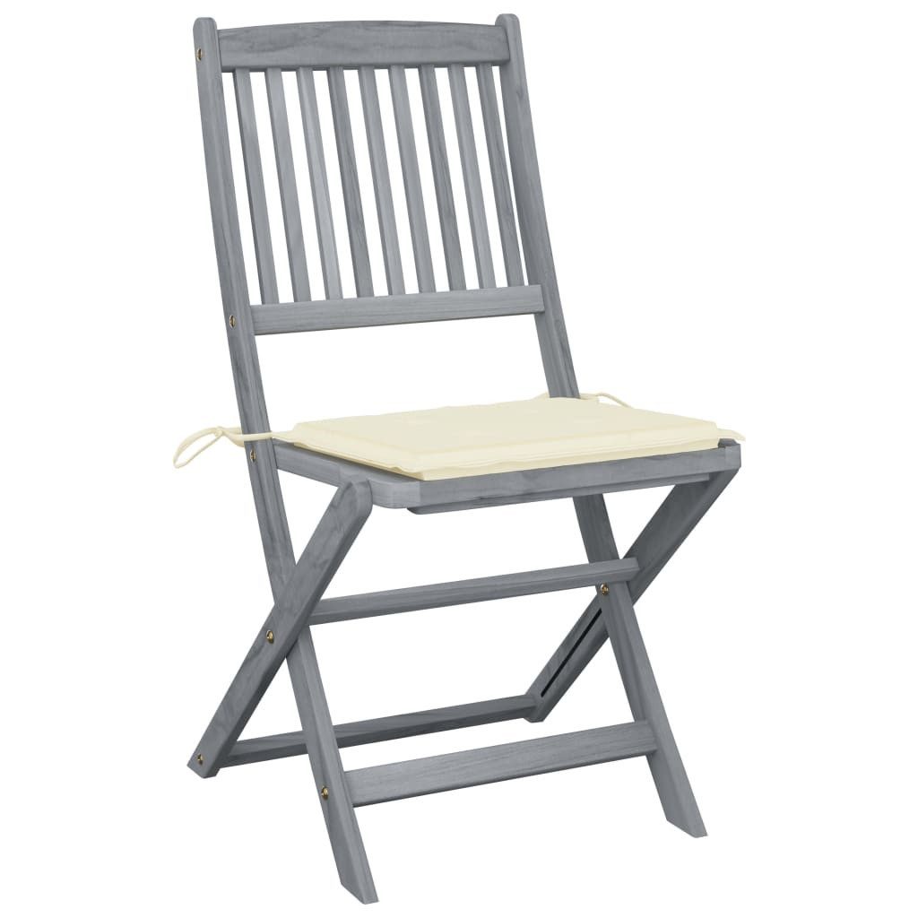 vidaXL Gartenstuhl Klappbare Gartenstühle 4 Stk. günstig online kaufen