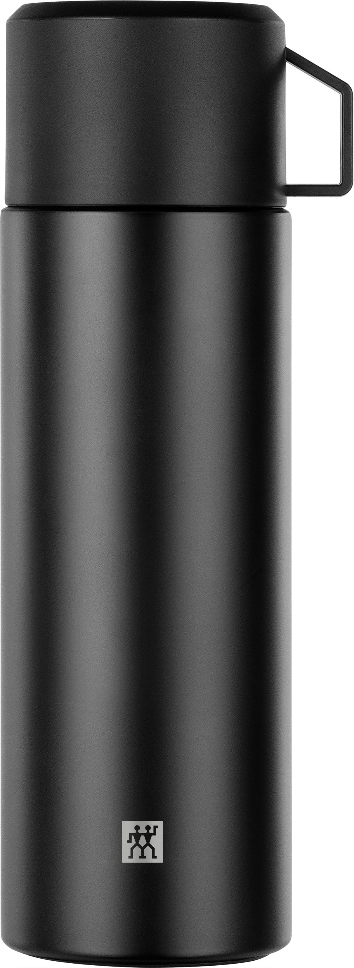 Zwilling Isolierflasche THERMO, ideale Isolierflasche für Ausflüge, integrierte Tasse, 1 Liter