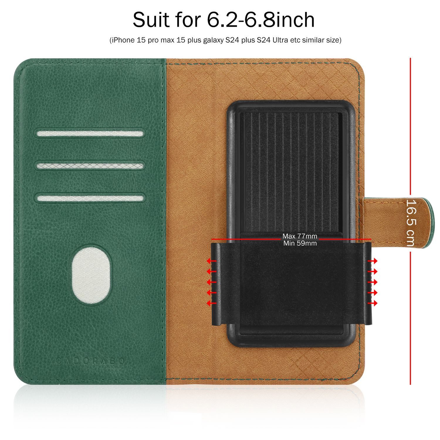 Cadorabo Handyhülle für Samsung Galaxy J4 PLUS Hülle Samsung Galaxy J4 PLUS, Hülle mit Kartenfach 360 Grad Schutzhülle Flip Case Cover Handytasche
