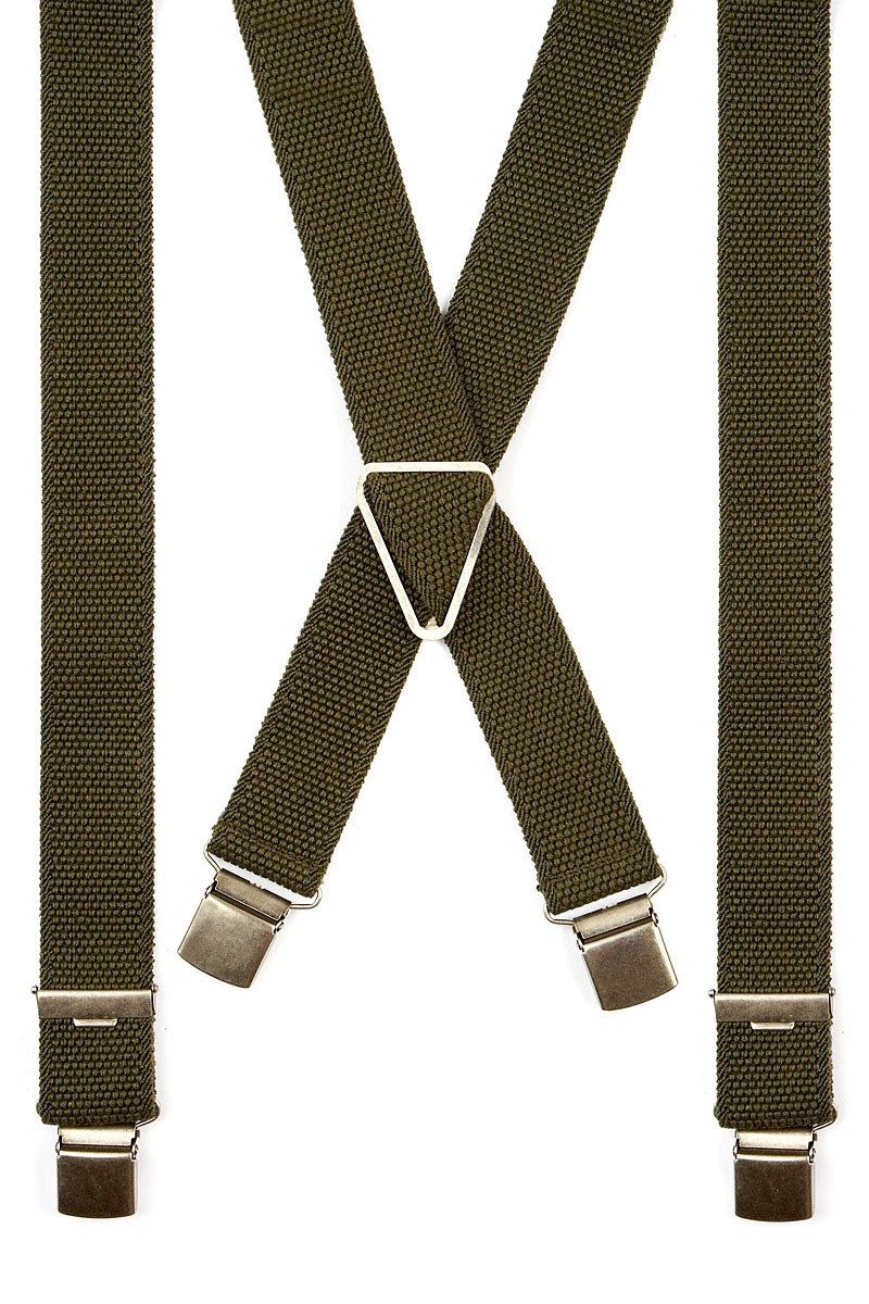 Luise Steiner Trachtenlederhose Trachten Hosenträger - JAGD - oliv