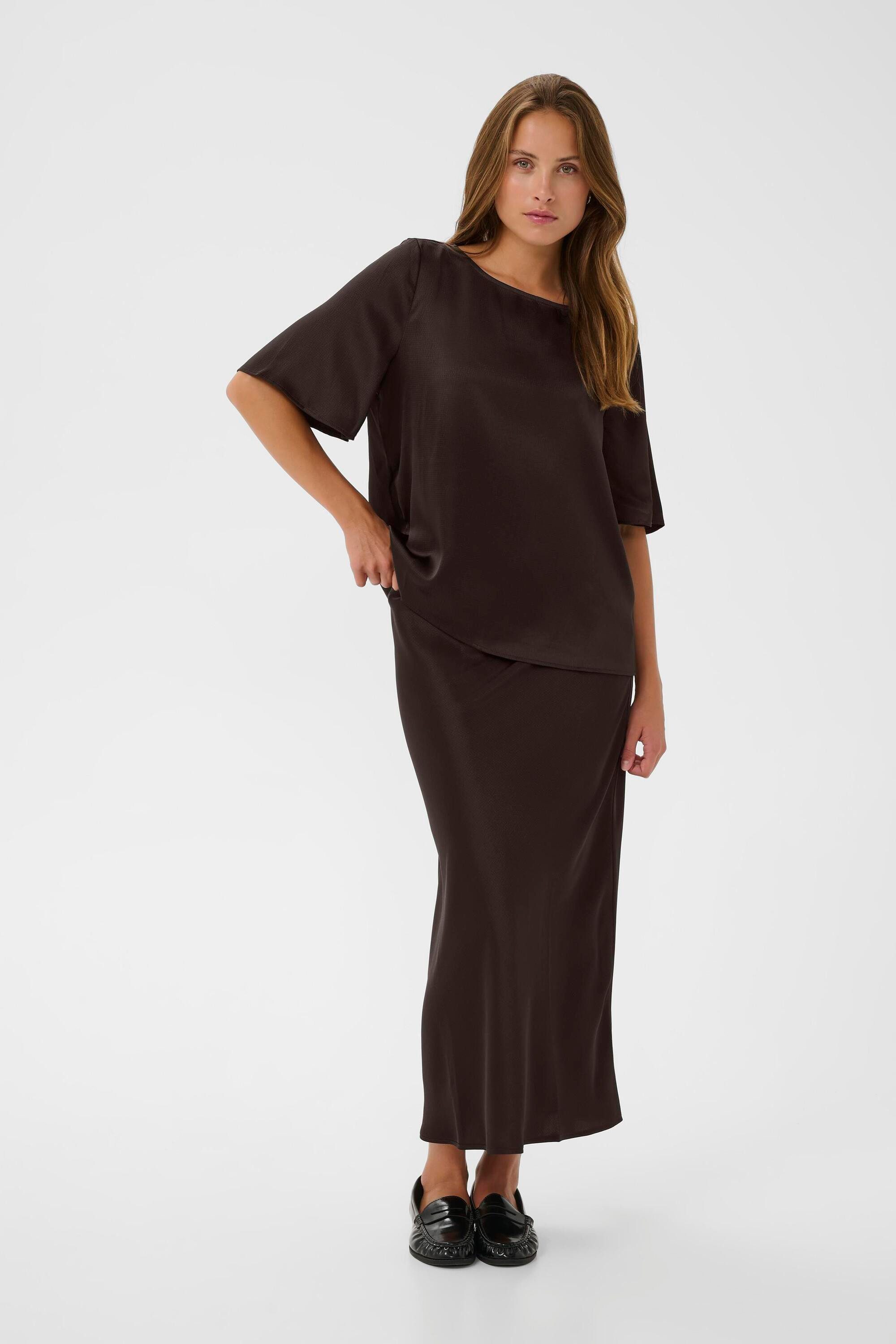 KAFFE Kurzarmbluse Kurzarm-Bluse KAlotte günstig online kaufen