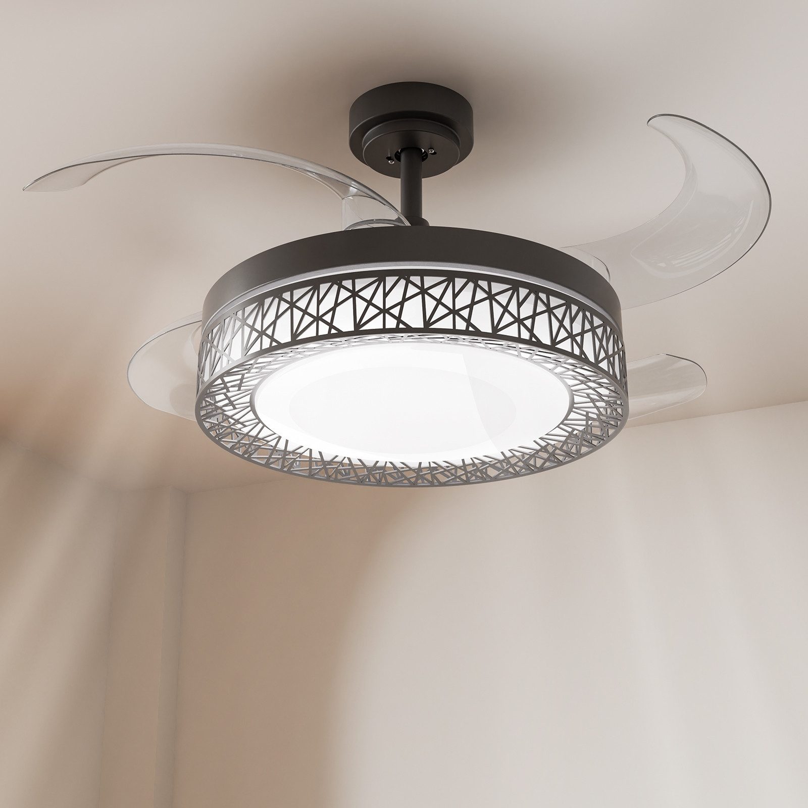 MEYKOERS Deckenventilator Deckenventilator mit Beleuchtung und günstig online kaufen