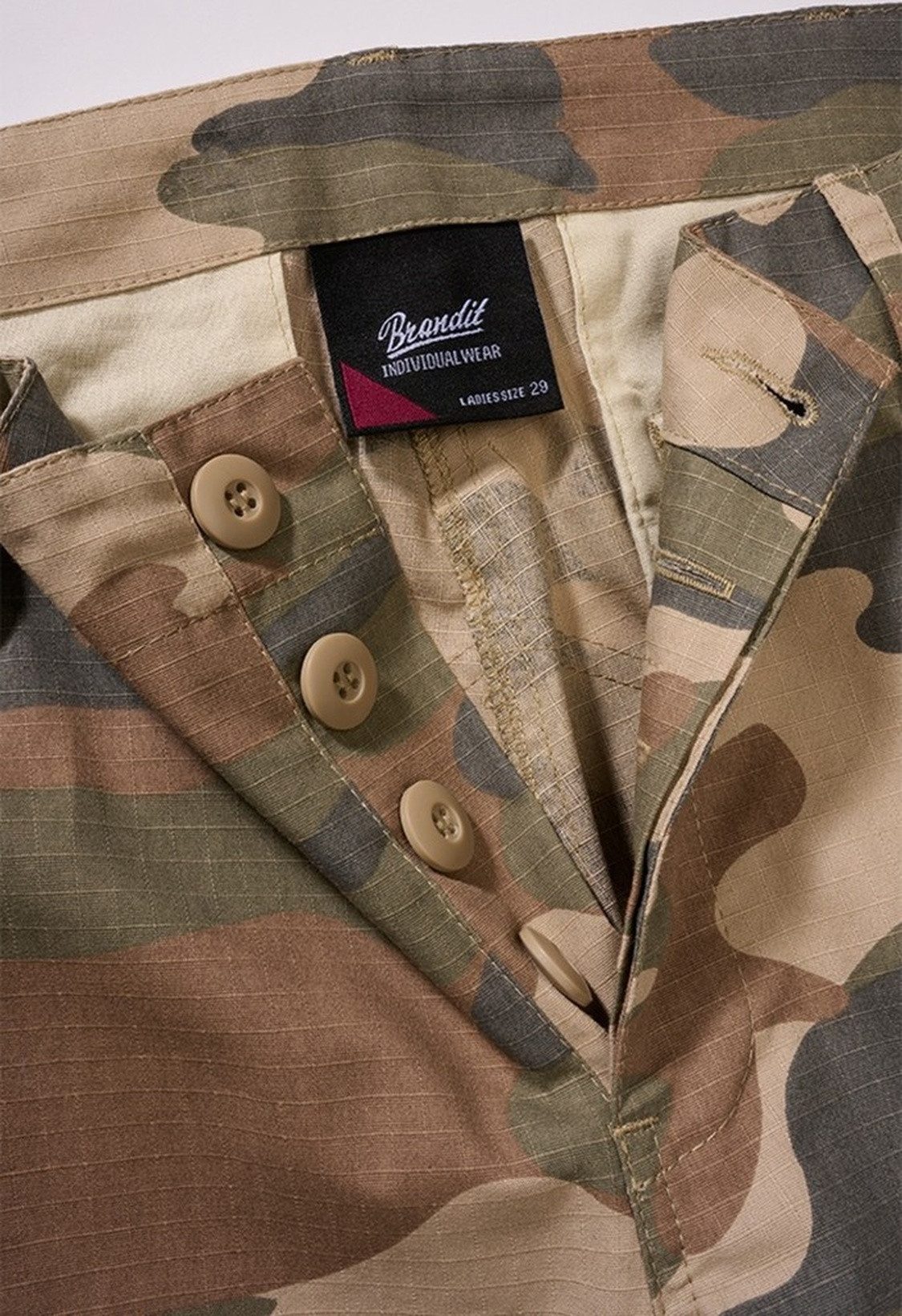 Brandit Cargohose Women Bdu Ripstop Pants – Bild 4 von 5