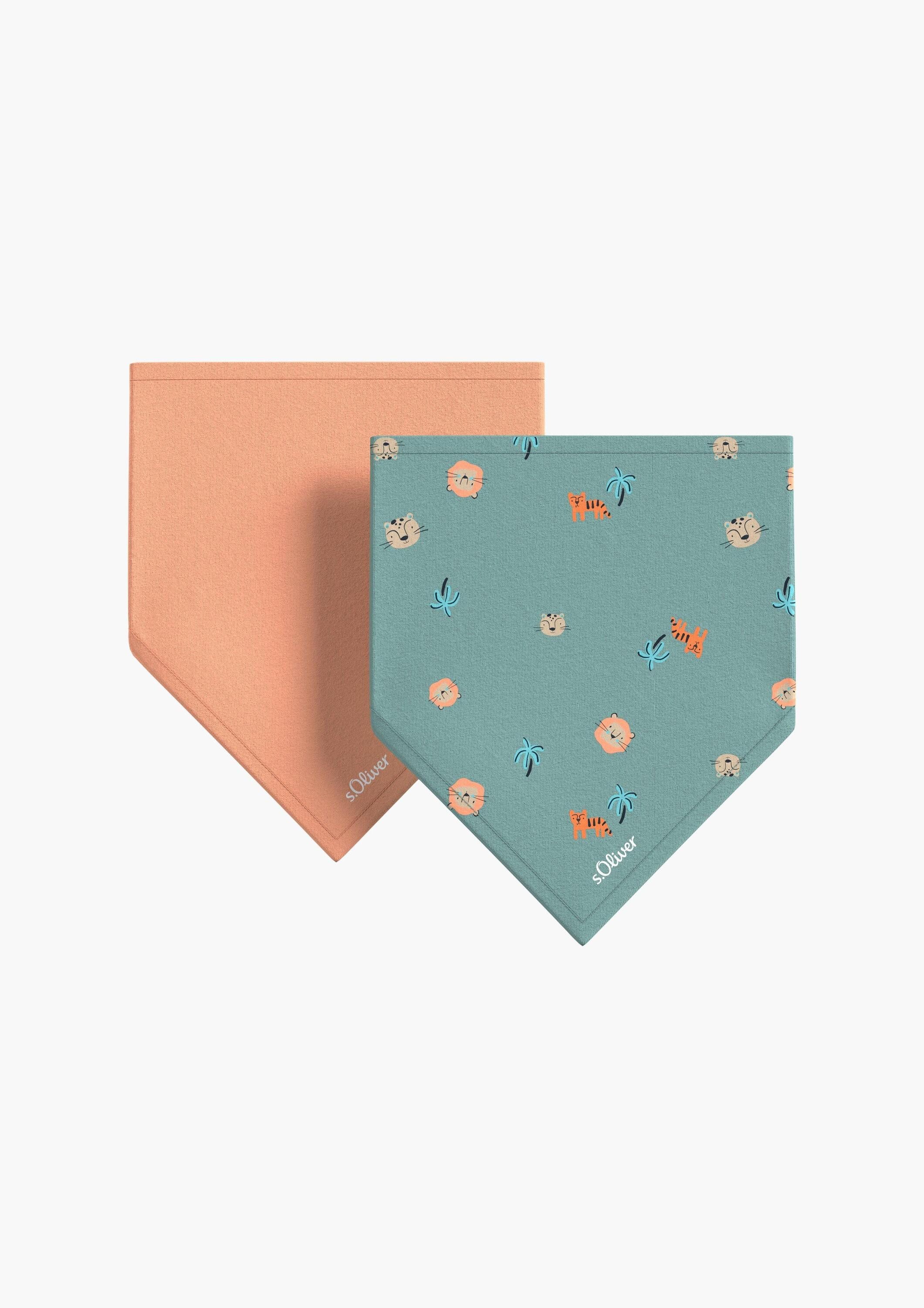 s.Oliver Schal Tuch, Doppelpack Baumwolltücher