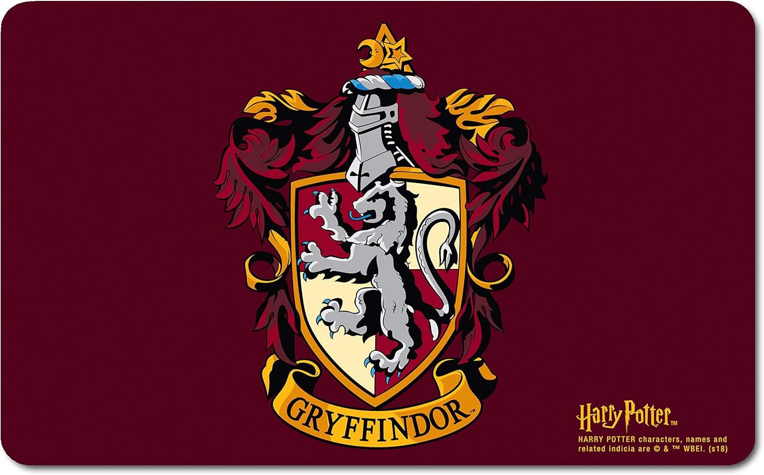 LOGOSHIRT Frühstücksbrett Frühstücksbrettchen Harry Potter – Gryffindor, (1-St), langlebig, robust und alltagstauglich