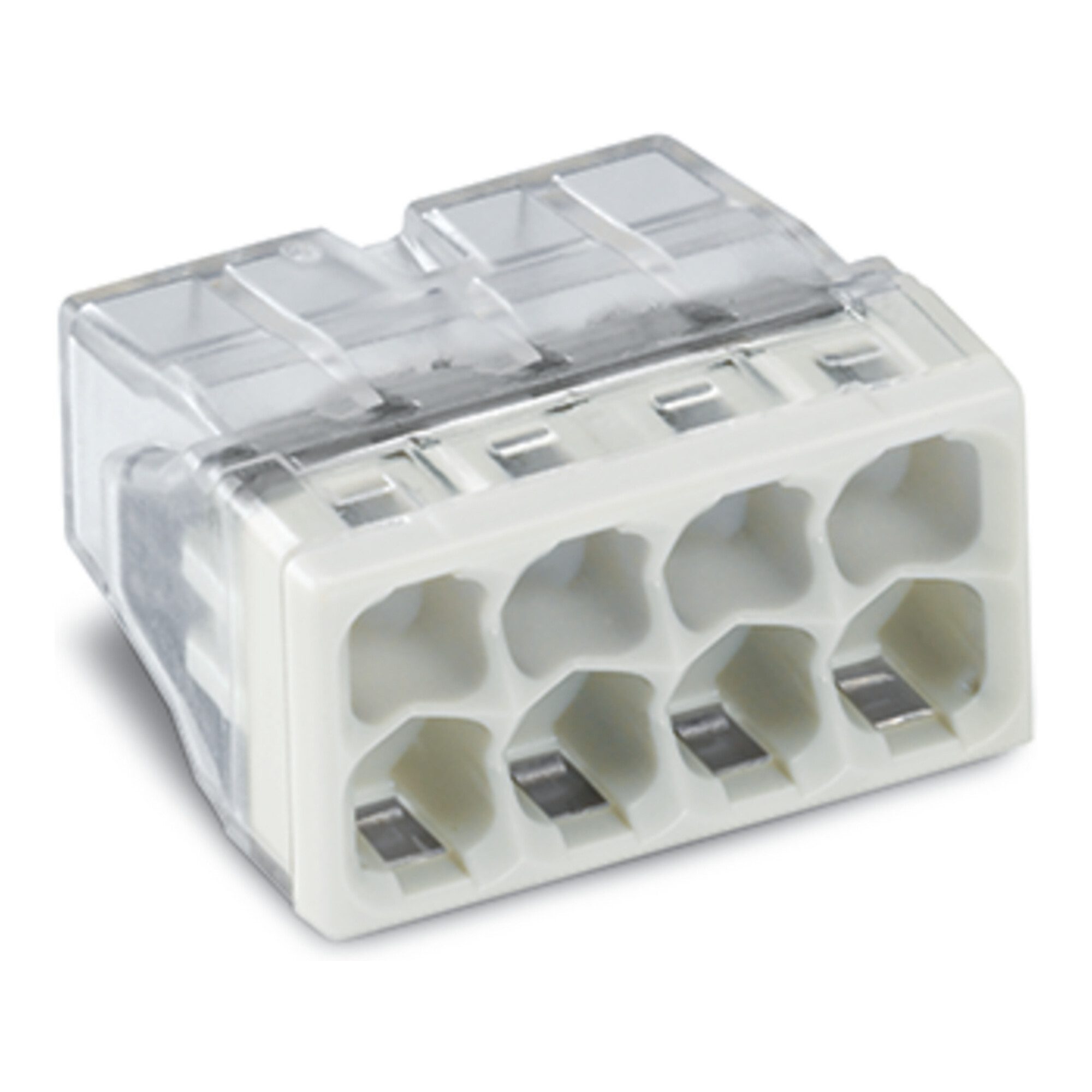 WAGO Koax-Kabelverbinder WAGO GmbH& Co. KG Verbindungsdosenklemme 8x 0.5-2.5 2273-208 50 Stk
