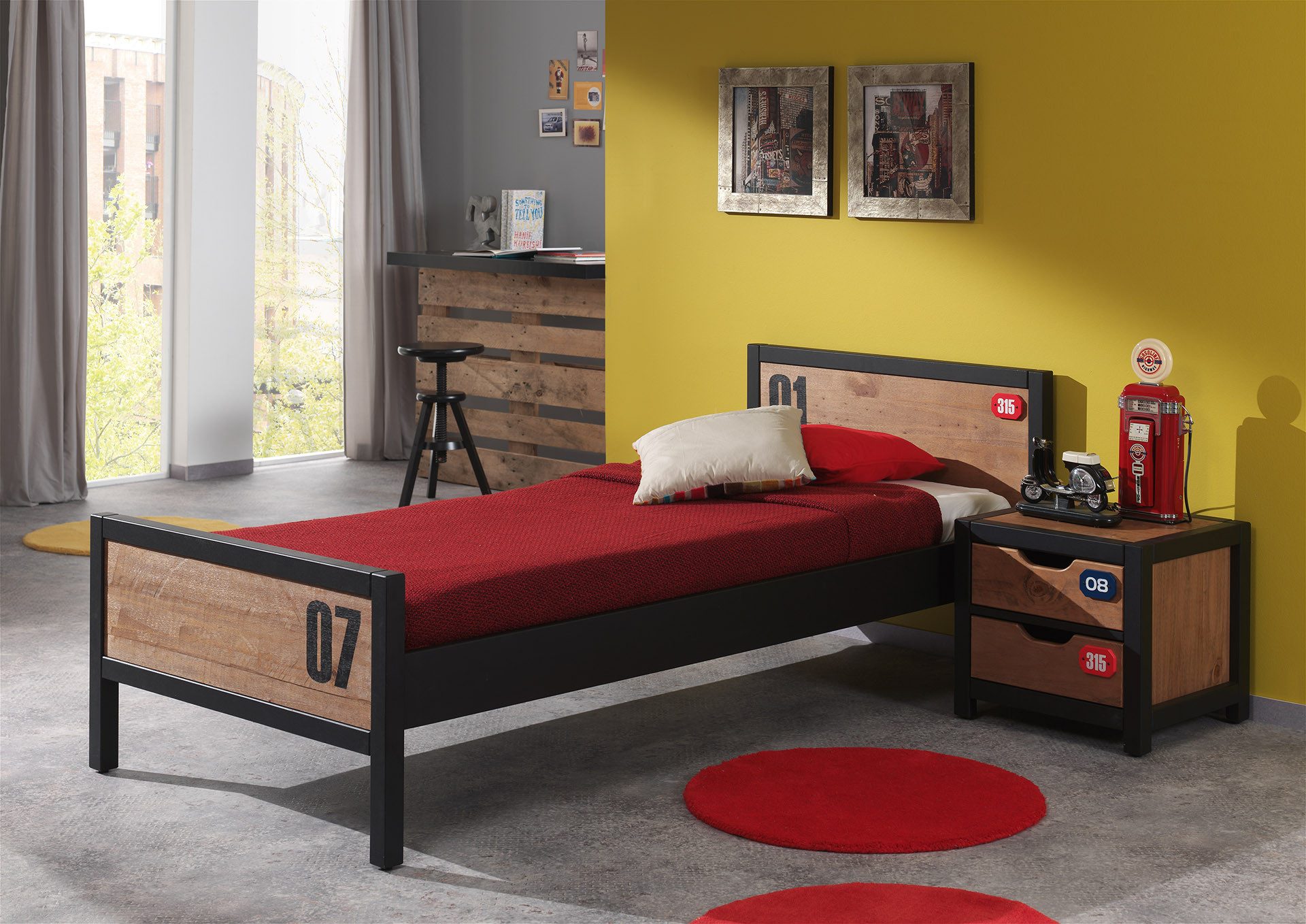 Faizee Möbel Jugendzimmer-Set Alex Jugendzimmer Set