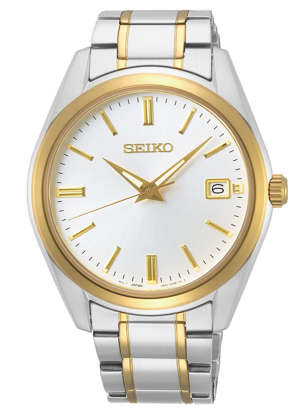 Seiko Quarzuhr Herren Quarz Saphirglas, SUR312P1