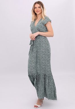 YC Fashion & Style Sommerkleid Elegantes Viskose-Maxikleid mit floralem Muster Alloverdruck, Boho, Casual