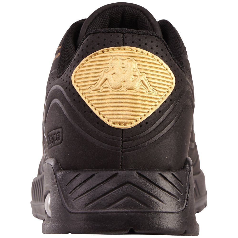 Kappa - Sneaker mit black-gold farbenfrohem Print