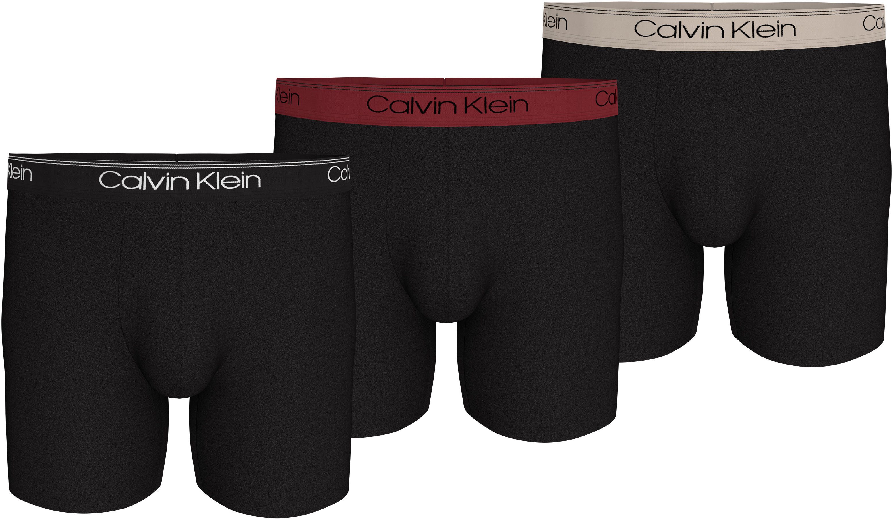 Calvin Klein Underwear Boxer BOXER BRIEF 3PK (Packung, 3er-Pack) mit länger günstig online kaufen