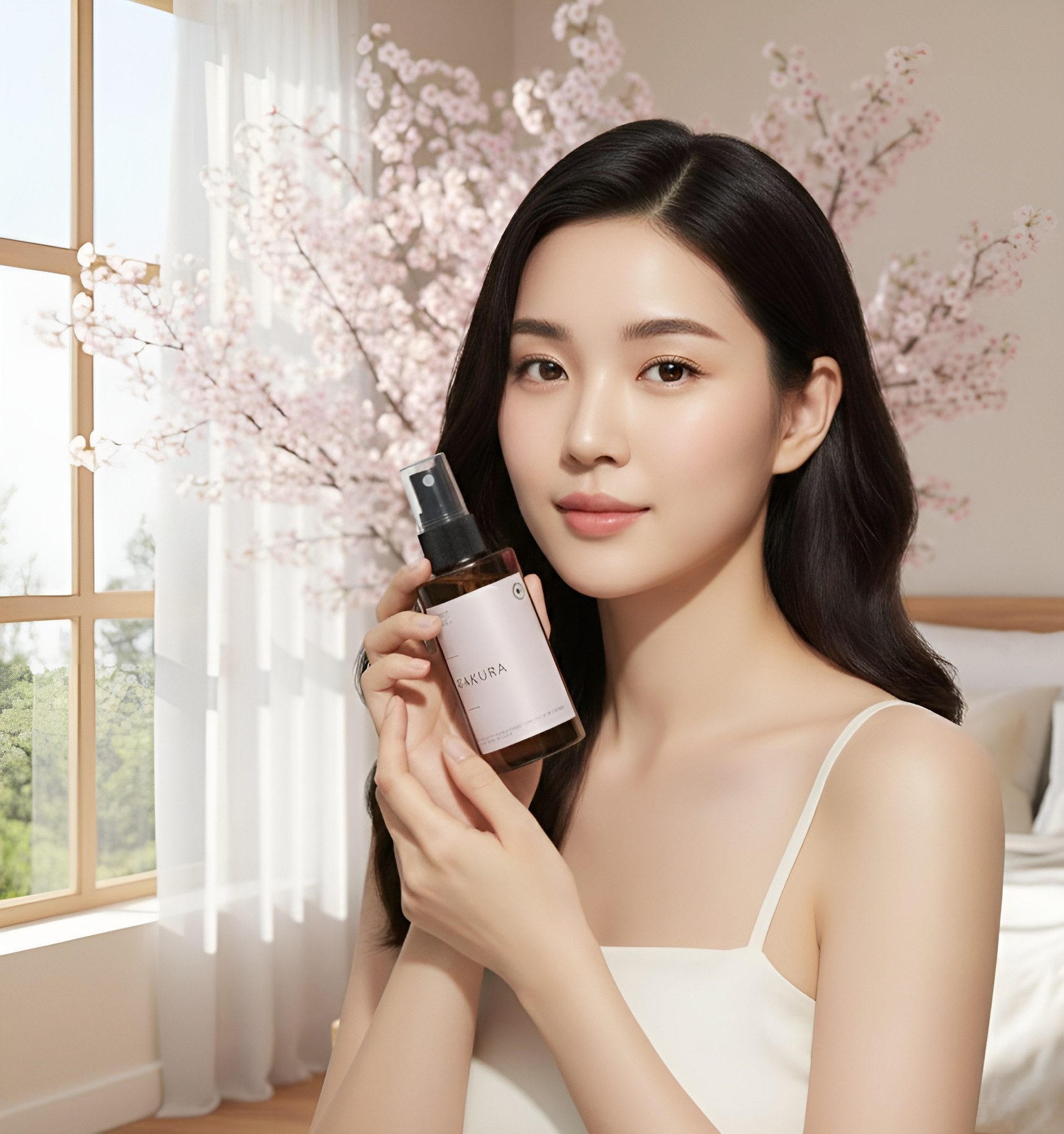 BOHORIA Haarparfüm Haarparfum Sakura mit zartem Duft nach Reismilch & Kirschblüte