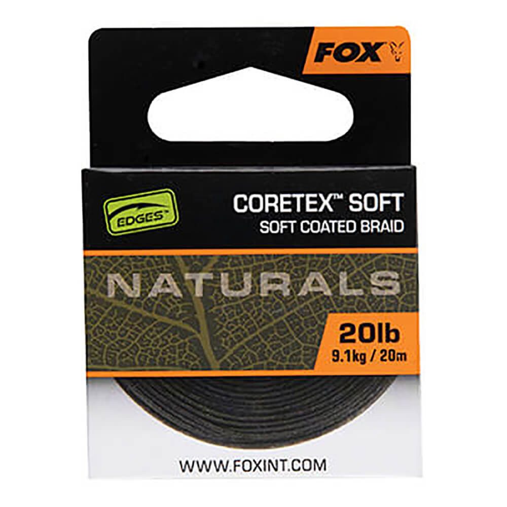 Vorfachschnur Fox Edges Natural Coretex Soft Vorfachschnur 20m