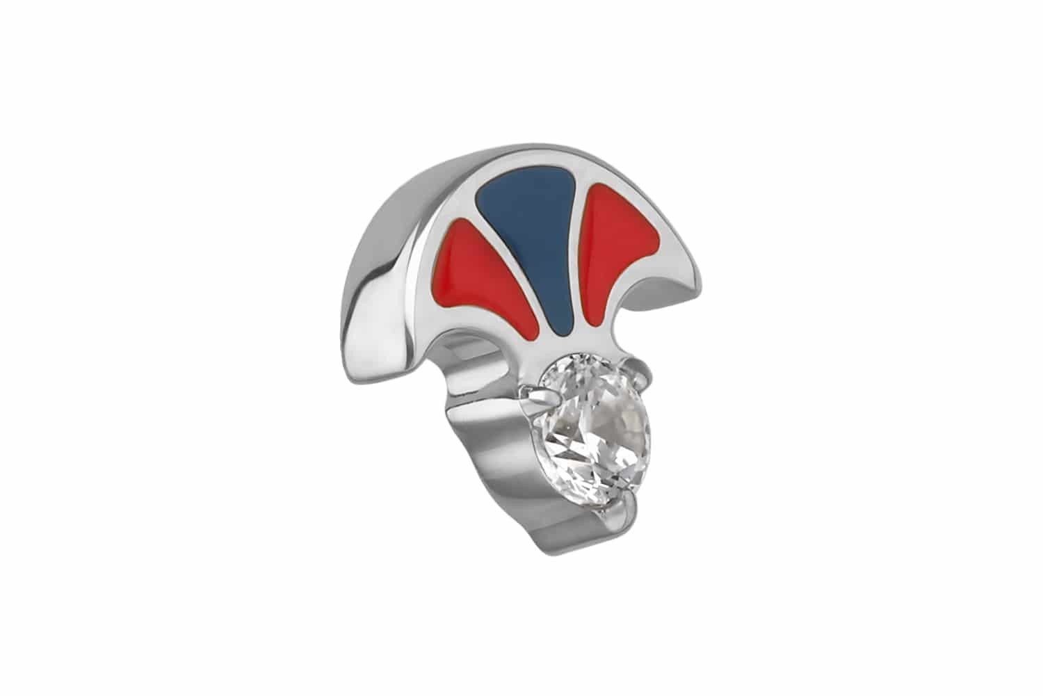 PIERCINGLINE Piercing-Set Titan Schraubaufsatz mit Außengewinde FÄCHER (Schraub-Aufsätze, 1-tlg)