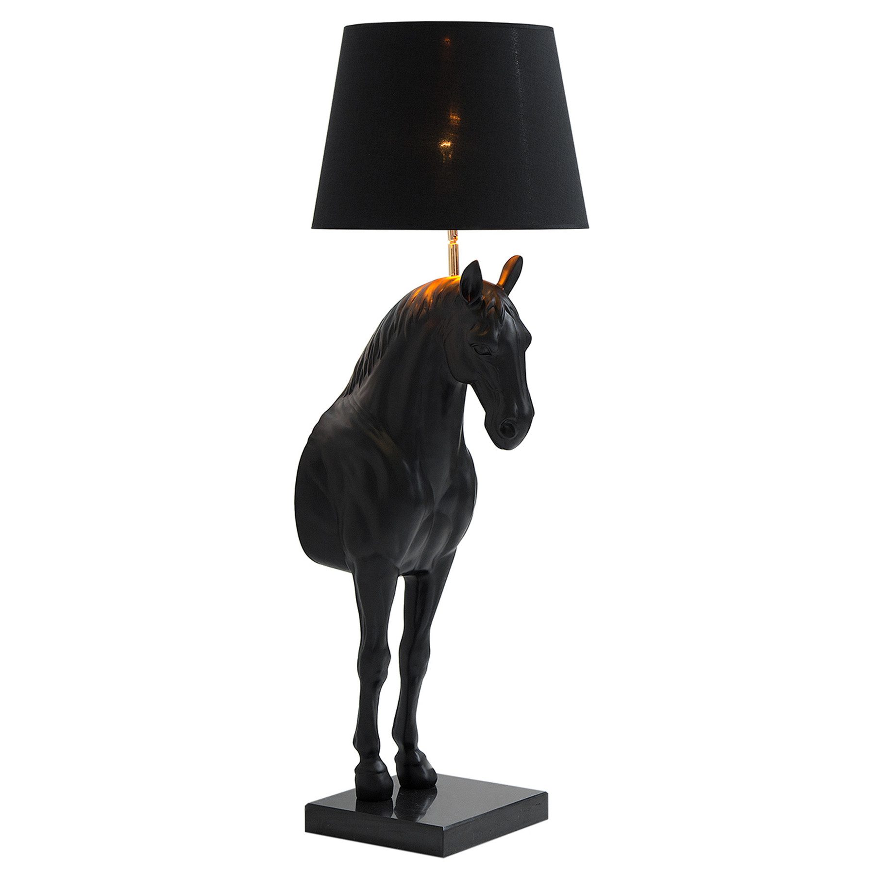 riess-ambiente Stehlampe BLACK BEAUTY 130cm schwarz, günstig online kaufen