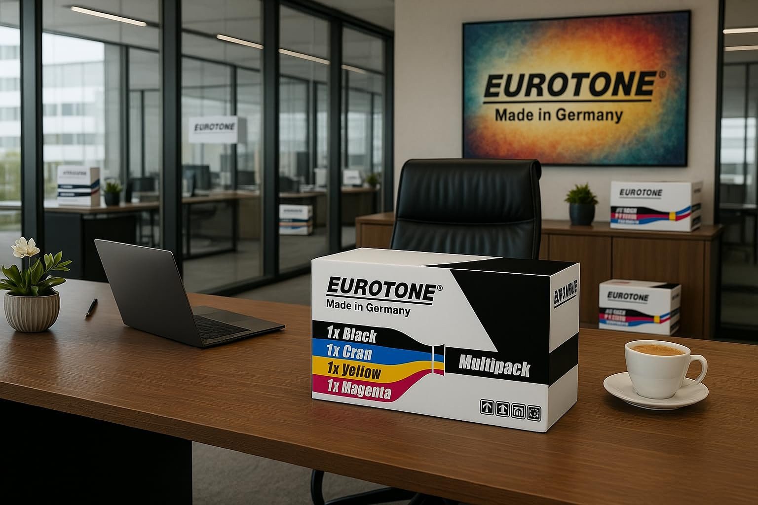 Eurotone Tonerkartusche TK590, TK590Y, (Einzelpack, 1-St., Lieferumfang: 1er-Pack in Gelb Toner in Gelb), Eurotone Toner TK590, TK590Y, 1er-Pack in Gelb, Gelb