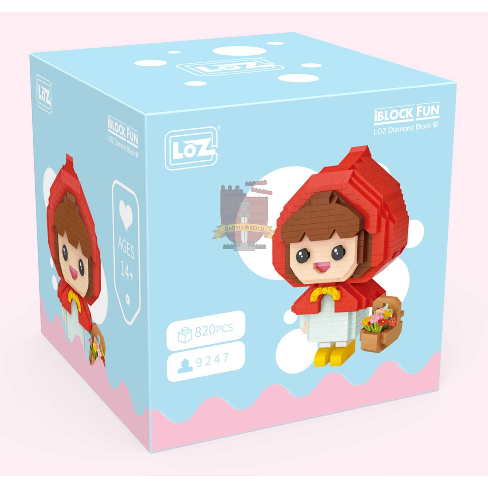 Loz 9247 - Rotkäppchen (LOZ) Klemmbausteine Spielbausteine