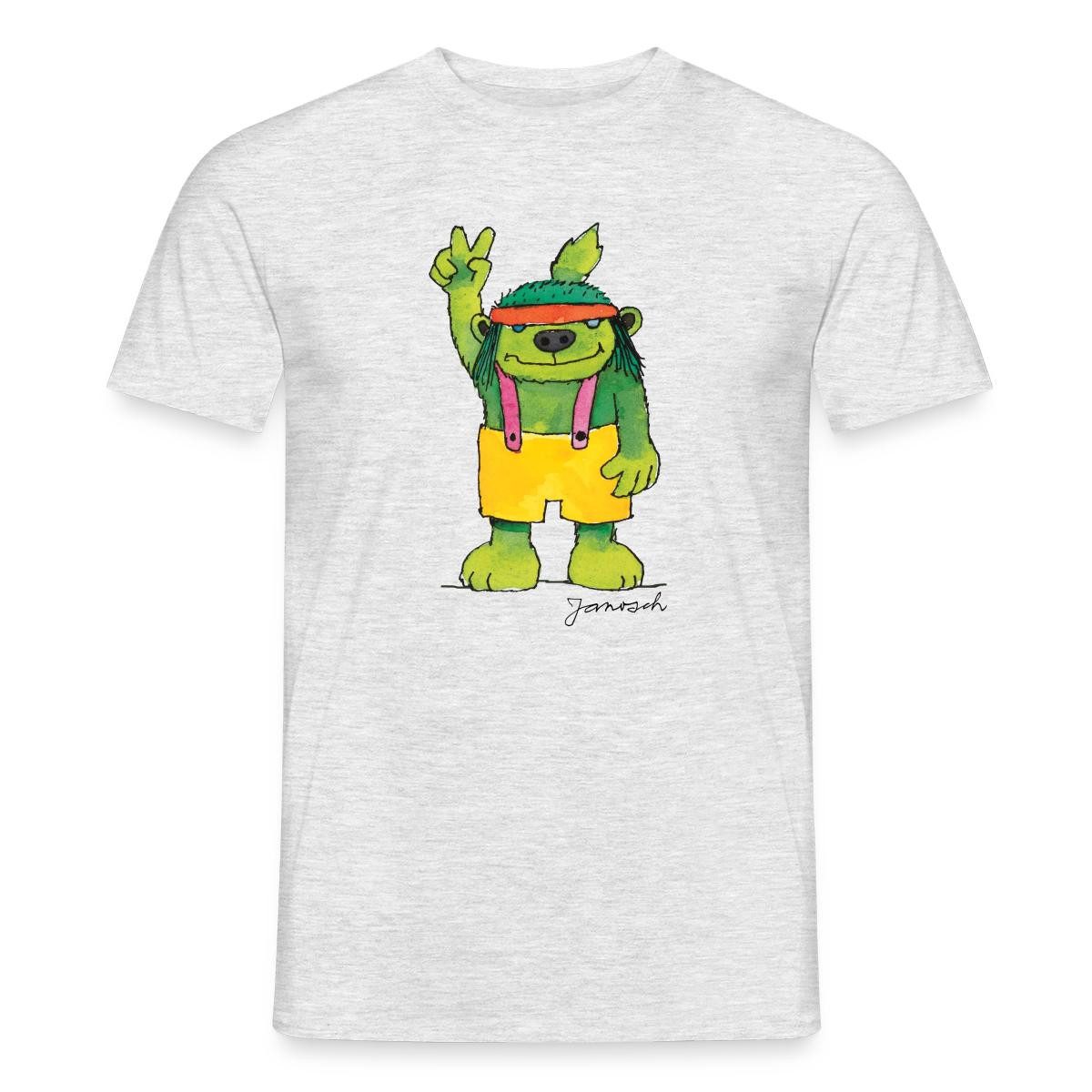 T-Shirt Janosch Emil der Grünbar Peace Männer T-Shirt