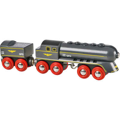 BRIO® Spielzeug-Eisenbahn World Schwarzer Kugelblitz mit Tender