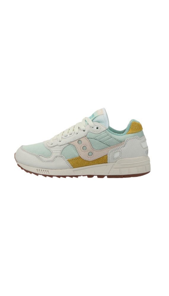 Saucony Shadow 5000 weiss/türkis/gelb Damen Sneaker