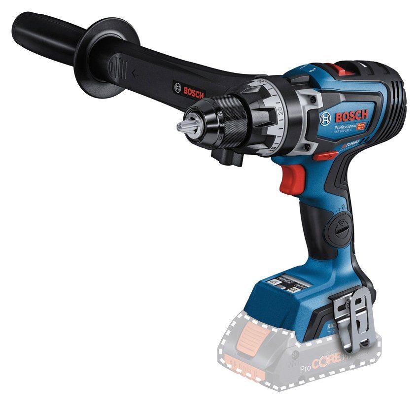 Bosch Professional Akku-Bohrschrauber GSR 18V-150 C Professional, max. 2200 U/min, ohne Akku und Ladegerät, in L-Boxx