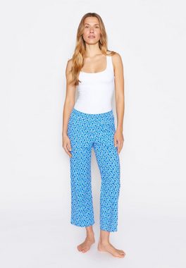 AENGELS Culotte Hose Jogger Culotte mit 70s Print