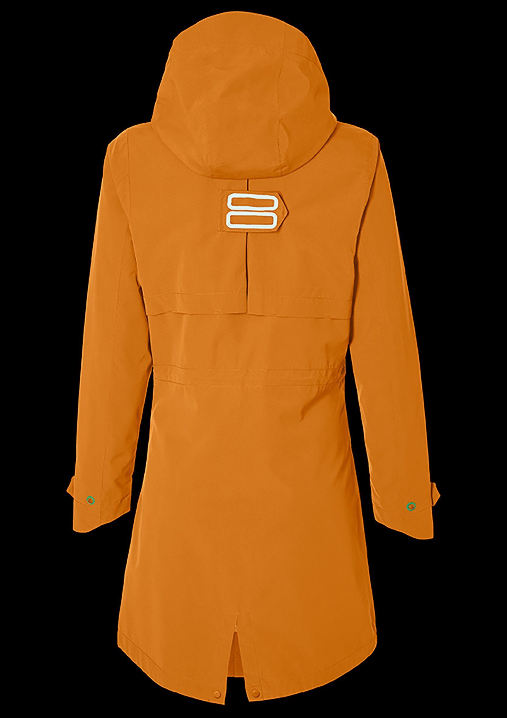 Basil Fahrradjacke Fahrrad-Regenparka Mosse
