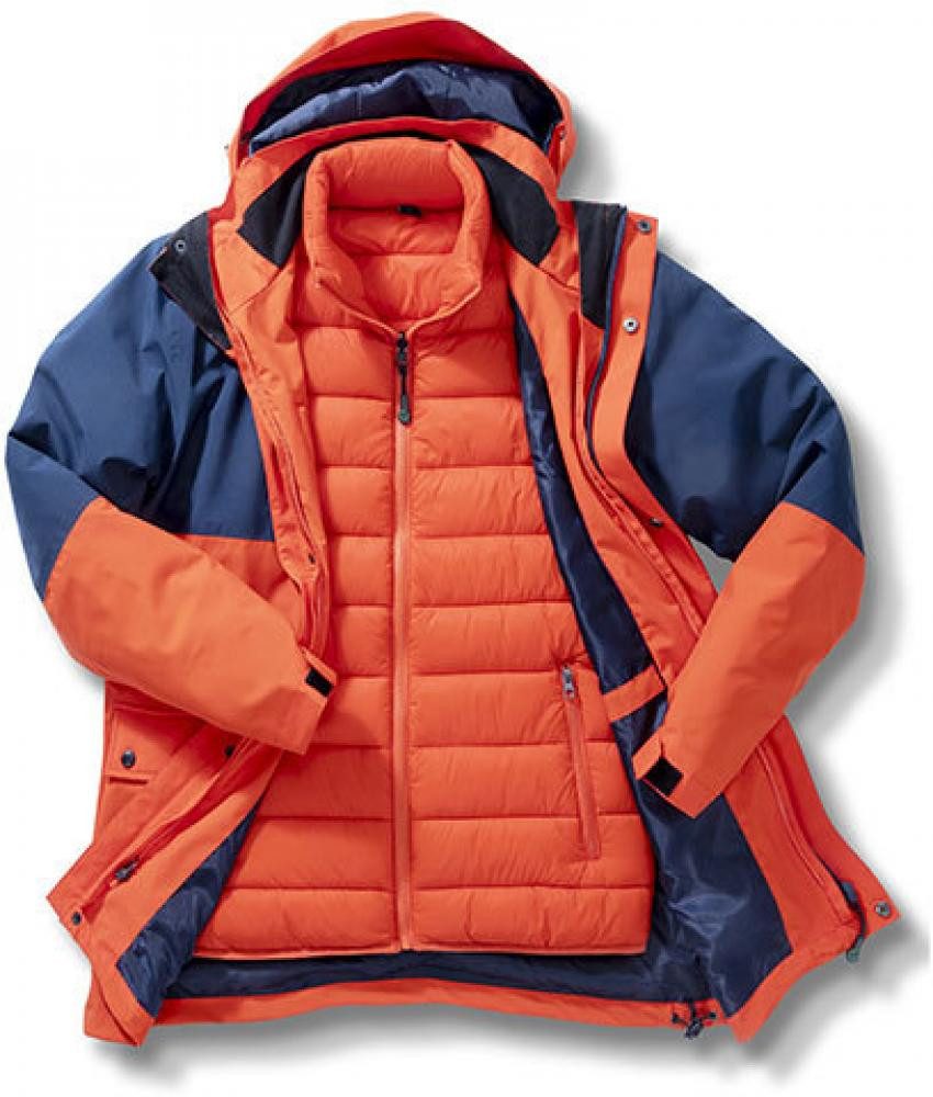Result Outdoorjacke Unisex Recycled 3-In-1 Padded Ripstop Jacke