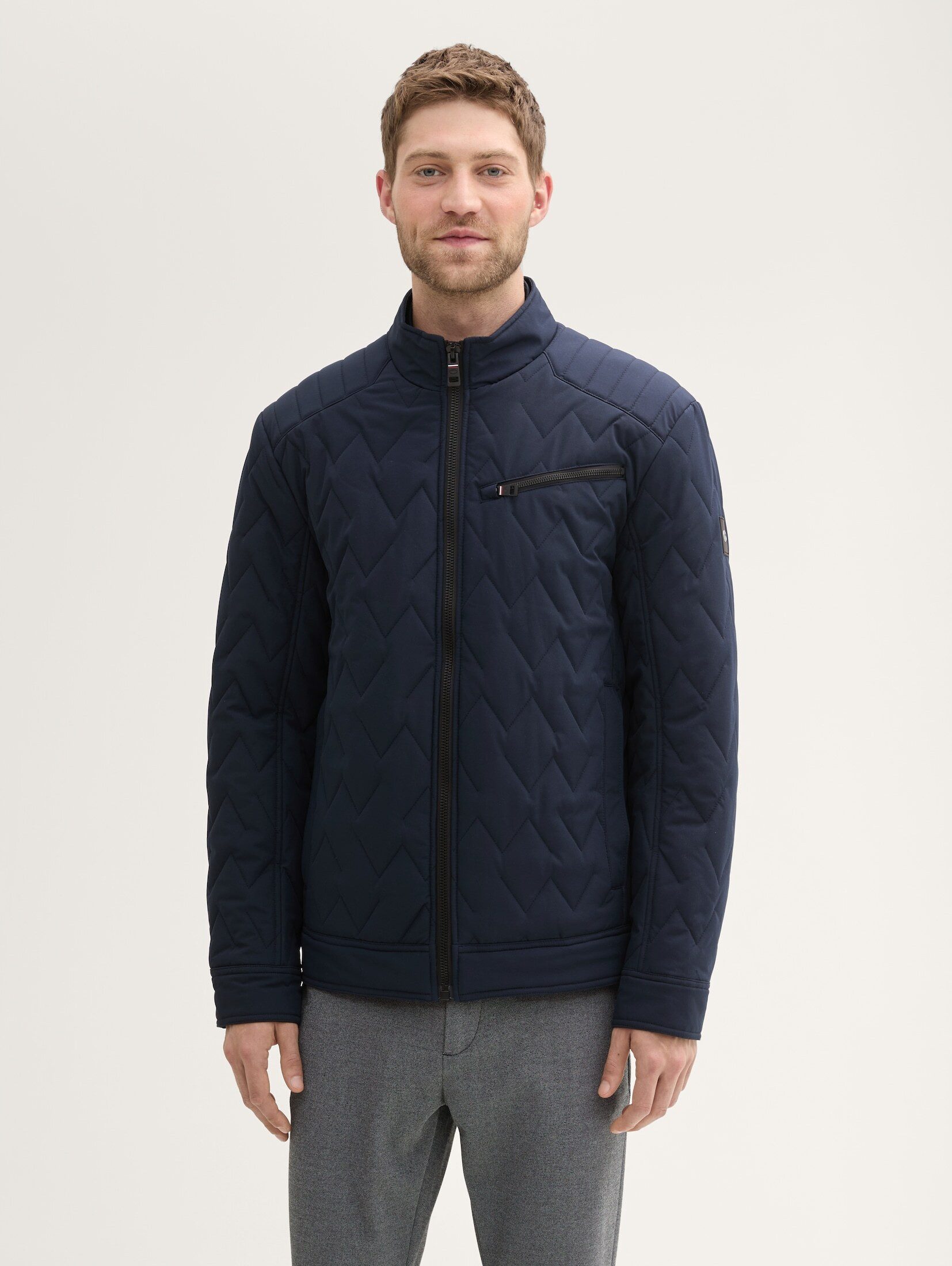 Herren Jacke Tom Tailor Gesteppte Jacke Tom Tailor 1041308 Hybrid