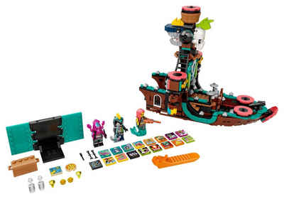 LEGO® Spielbausteine VIDIYO 43114 Punk Pirate Ship, (Set, 615 St., Set)