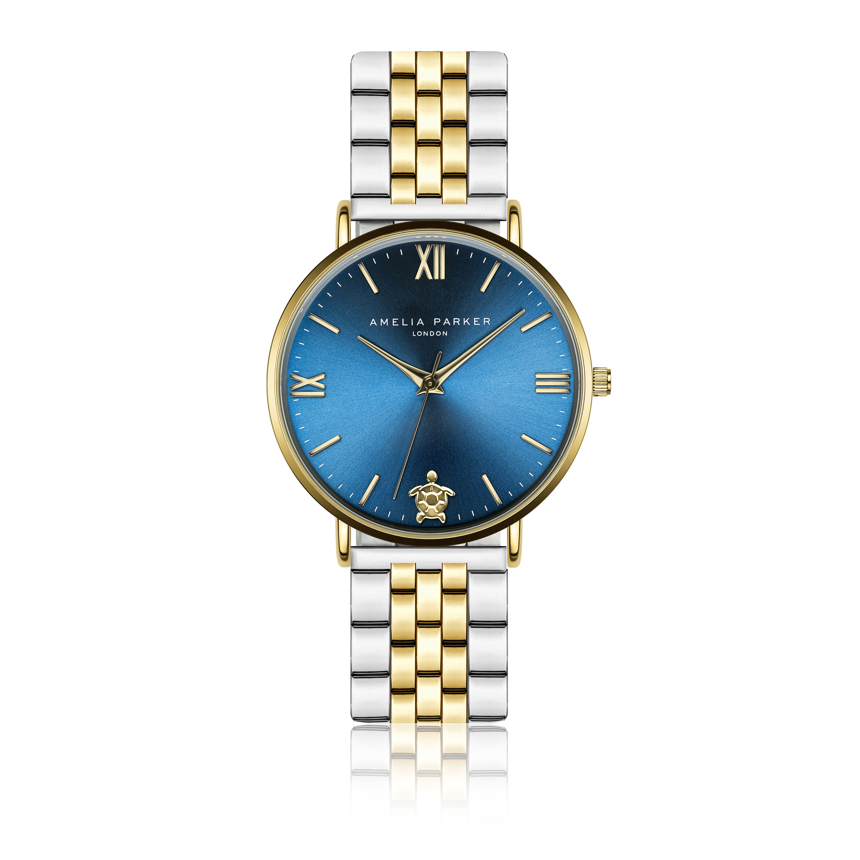 AMELIA PARKER Quarzuhr AF8-B278S Meeru Island Gold&Silver Link