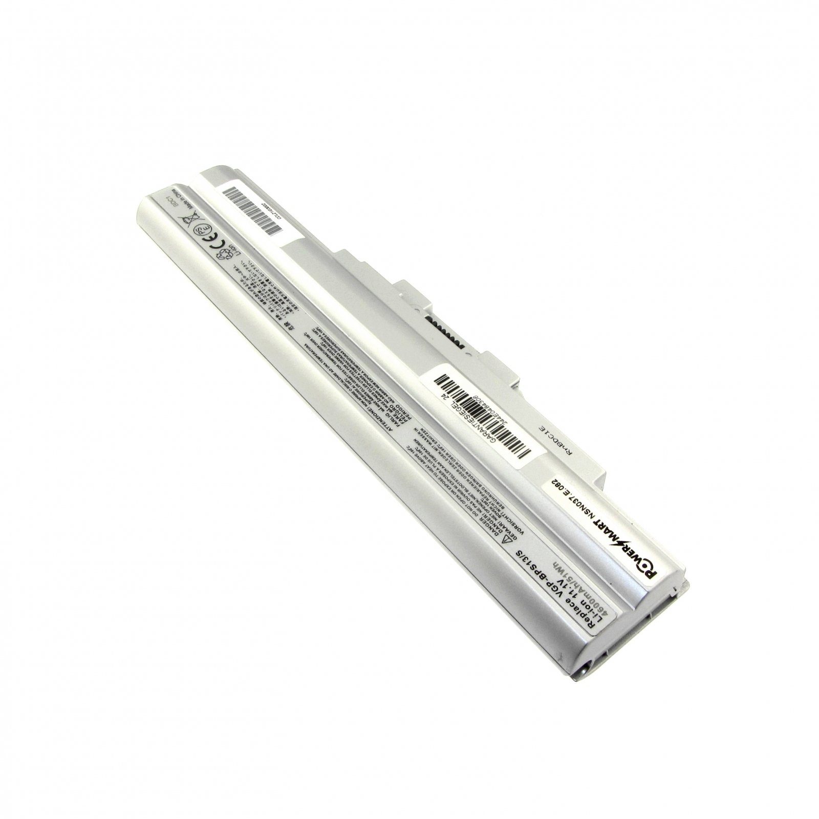 Lithium-Ionen LiIon, Vaio für SONY (LiIon) Akku Laptop-Akku, 6 48 11.1V, Wh, VPC-F13M1E/H MTXtec Zellen, 4400mAhgrau