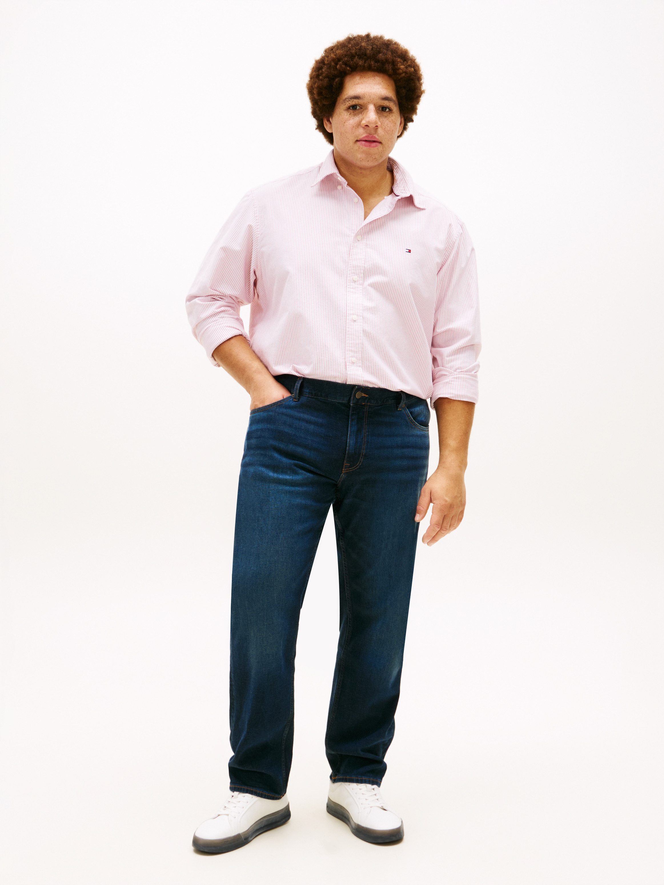 Tommy Hilfiger Big & Tall Regular-fit-Jeans BT-REGULAR MADISON Große Größen, mit dezenten Used-Effekten