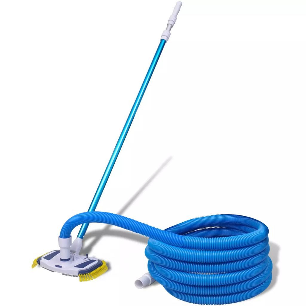 Poolbodensauger Poolreiniger mit Teleskopstange und Schlauch