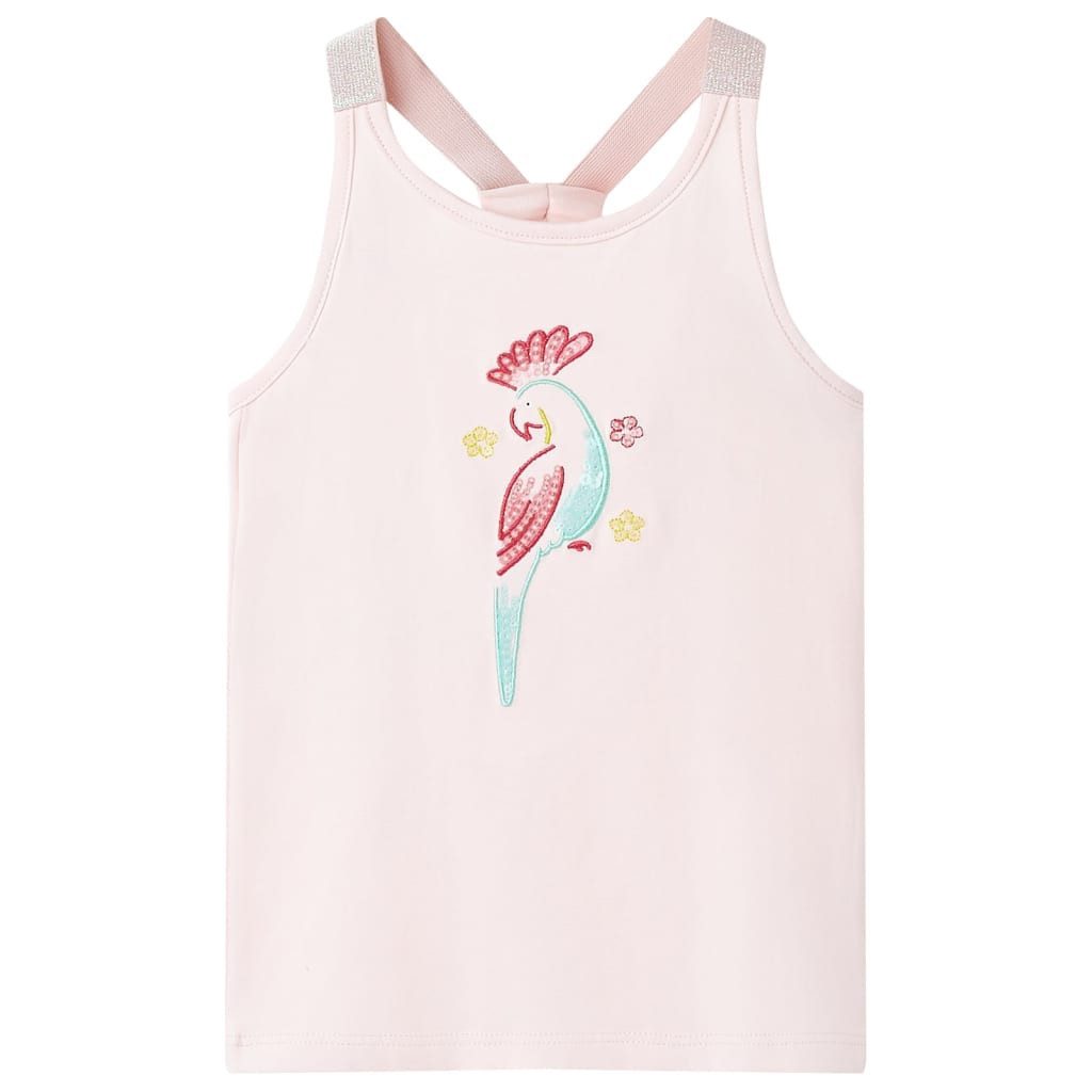 vidaXL Tanktop Kinder-Tanktop Zartrosa 92