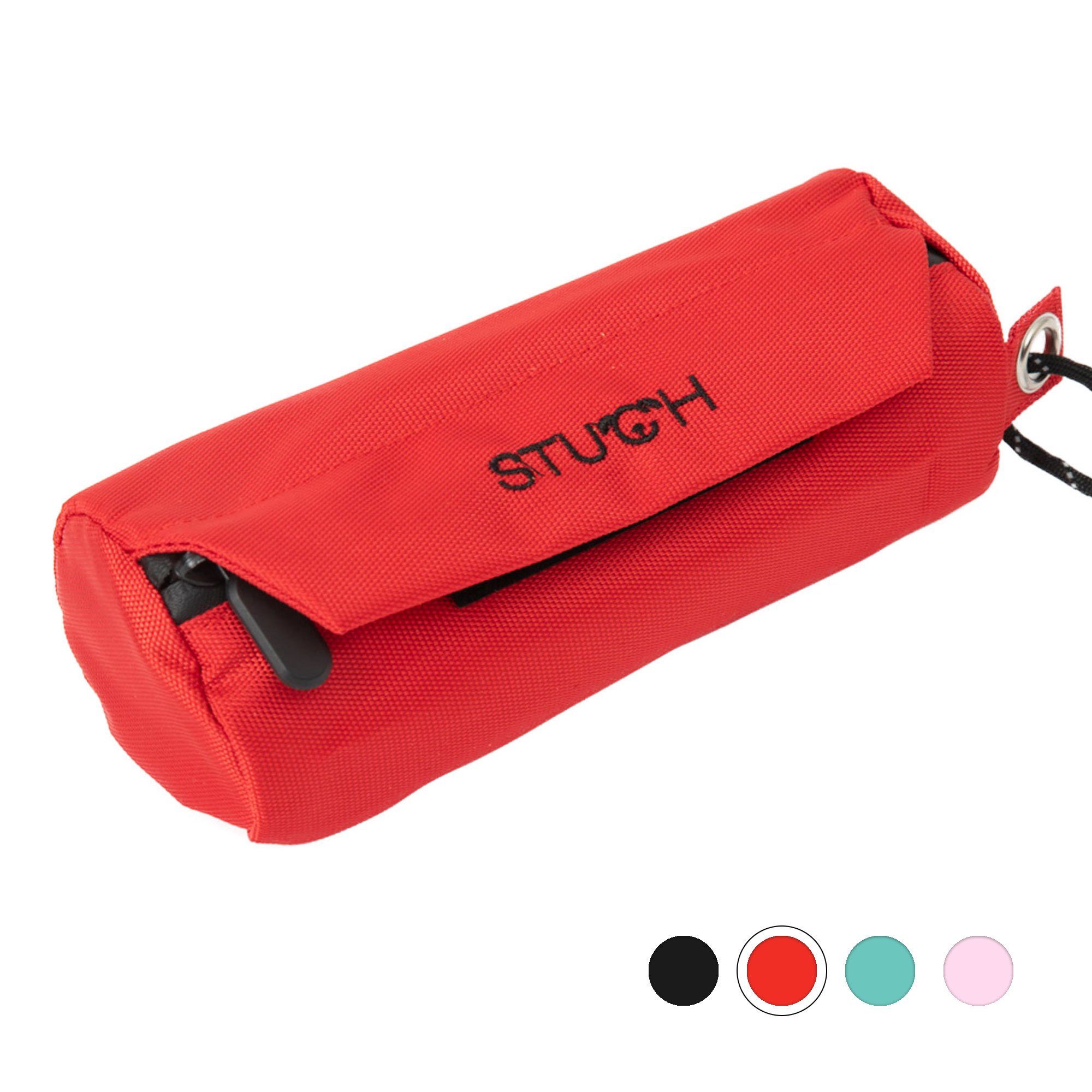 STUCH Futterball Futterbeutel für Hunde - Reißfester Futterdummy zum Apportieren - Perfekt für Nass und Trockenfutter, Schwimmfähig, Für Nass- & Trockenfutter, Stabiler Reisverschluss, Waschmaschinenfest