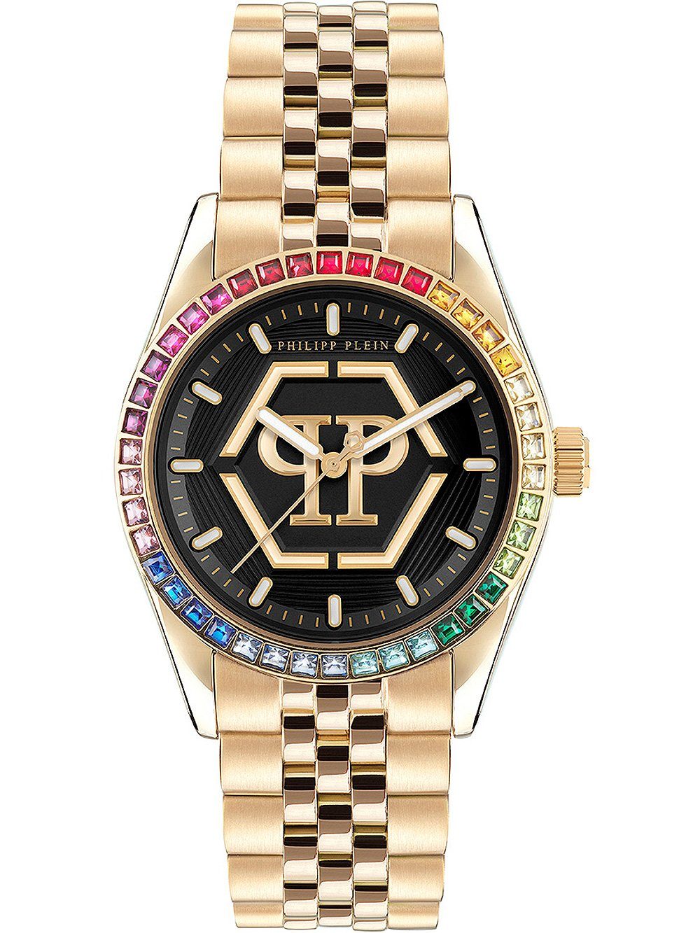 PHILIPP PLEIN Quarzuhr Philipp Plein PW2BA0623 Street Couture Damenuhr 38mm 5ATM Philipp Plein PW2BA0623 Street Couture Damenuhr 38mm 5ATM