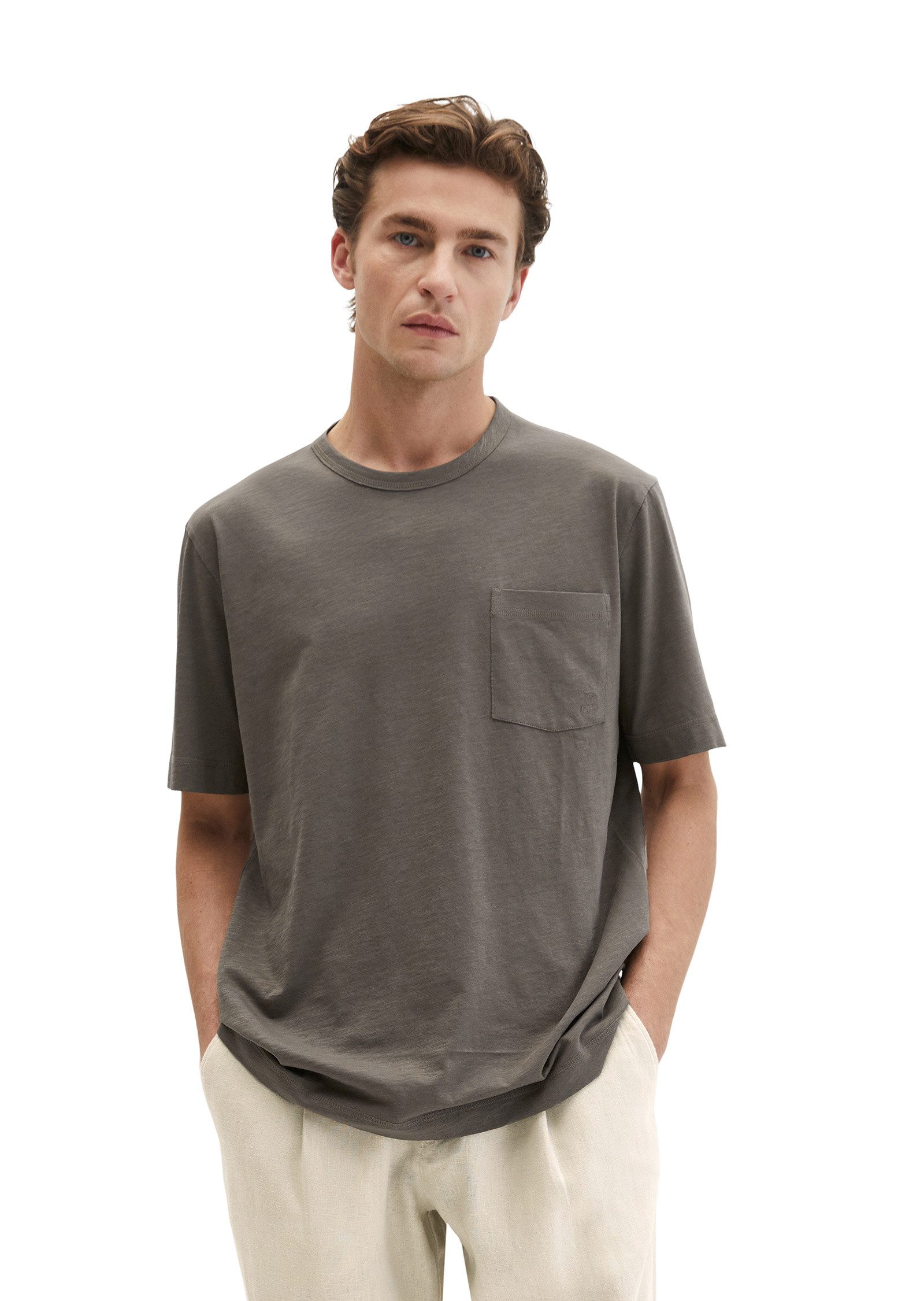 Marc O'Polo T-Shirt aus weichem Slub-Jersey