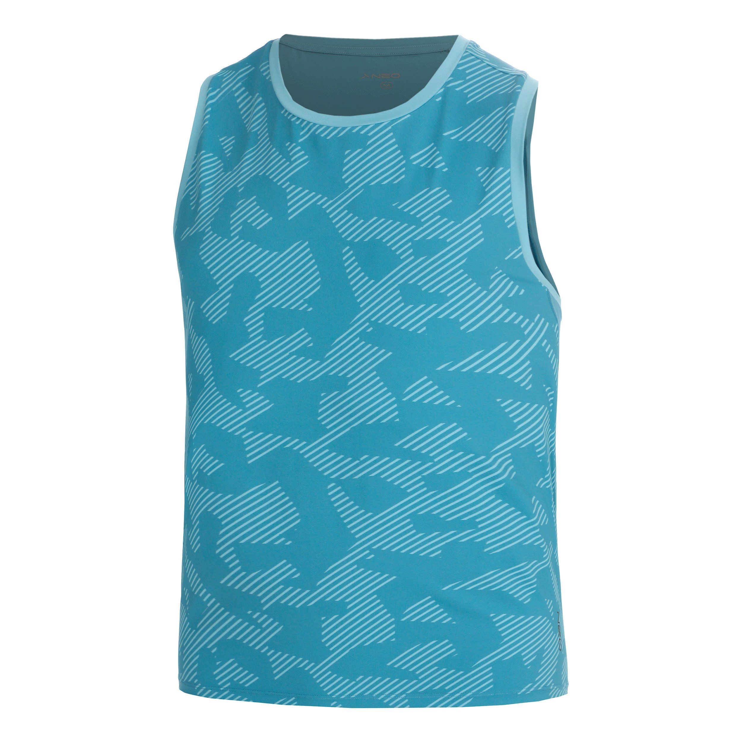NEO RUN Lauftop Feel the Vybe AOP