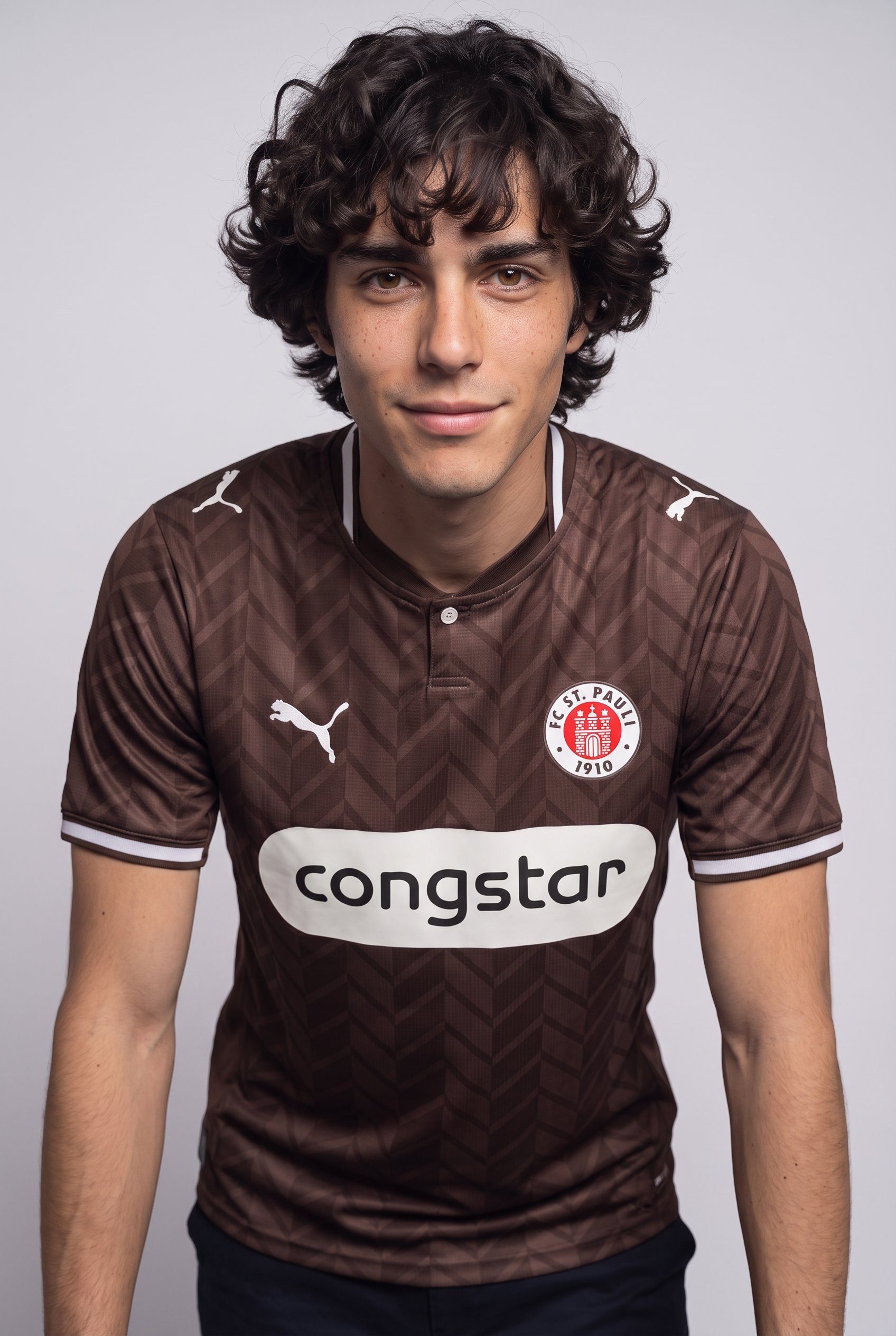 PUMA Fußballtrikot FCSP HOME JERSEY REPLICA mit Rundhalsausschnitt, Kurzarm, atmungsaktiv