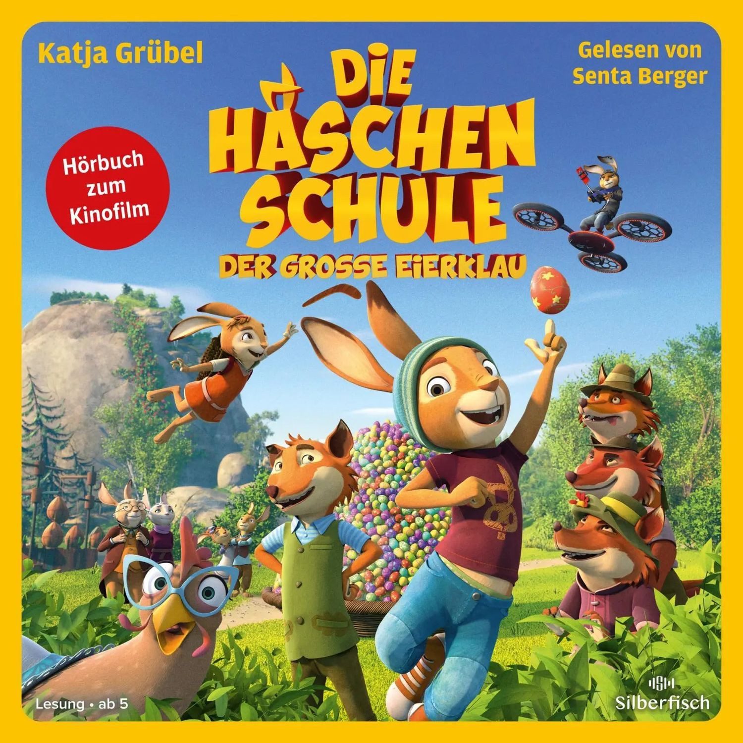 Silberfisch Verlag Hörspiel Die Häschenschule - Der große Eierklau
