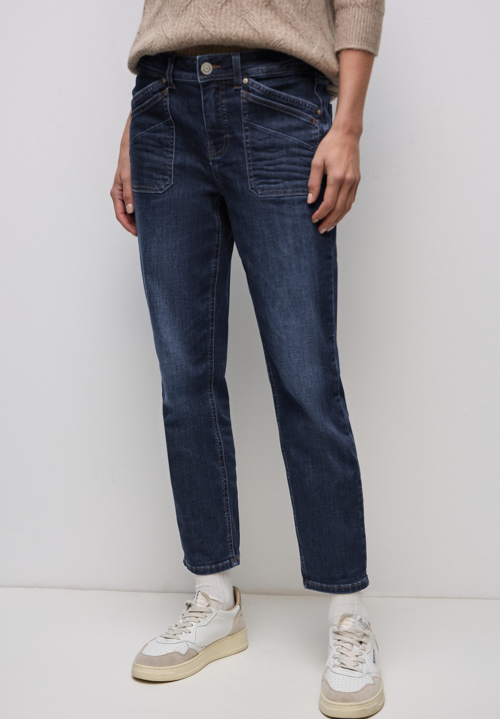 STREET ONE Slim-fit-Jeans im Loose Fit günstig online kaufen