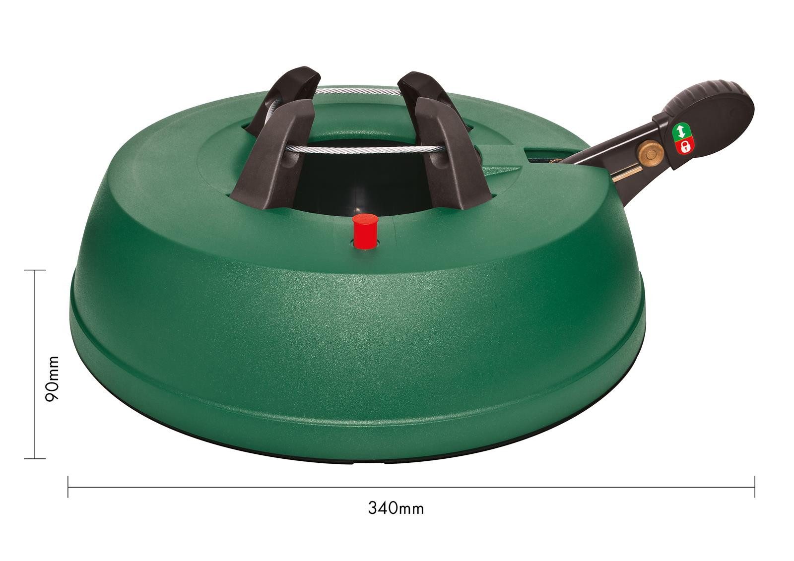 NIKO Christbaumständer NIKO Baum Fix 220 (1-tlg), Original-Rundum-Einseil-Technik