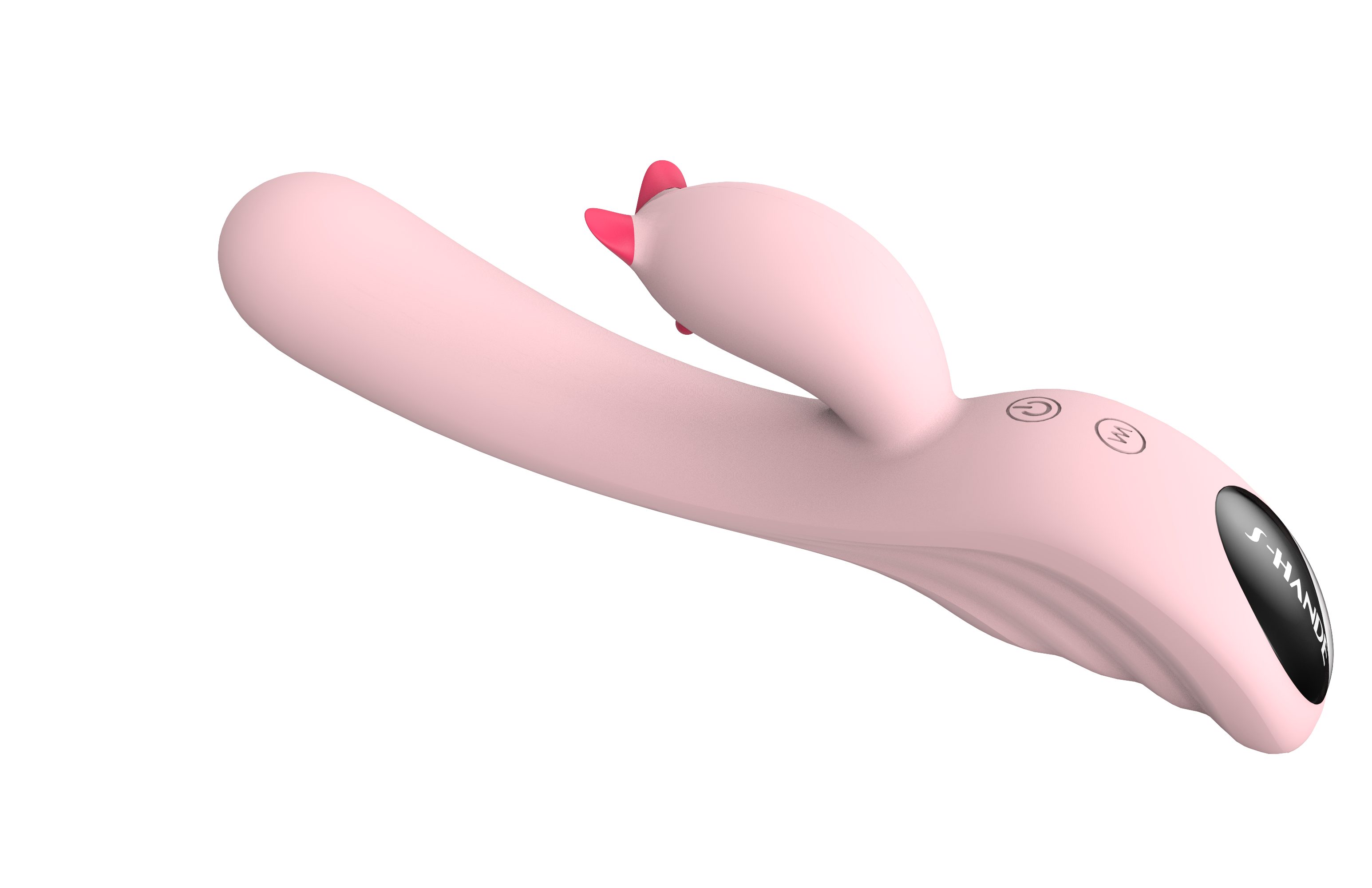 S-Hand Rabbit-Vibrator Plume Vibratoren kleine Fuchs für Sie Klitoris und G-punkt 9 x 9 Modi, (Packung, 2-tlg), 9x9 Stimulation Modi